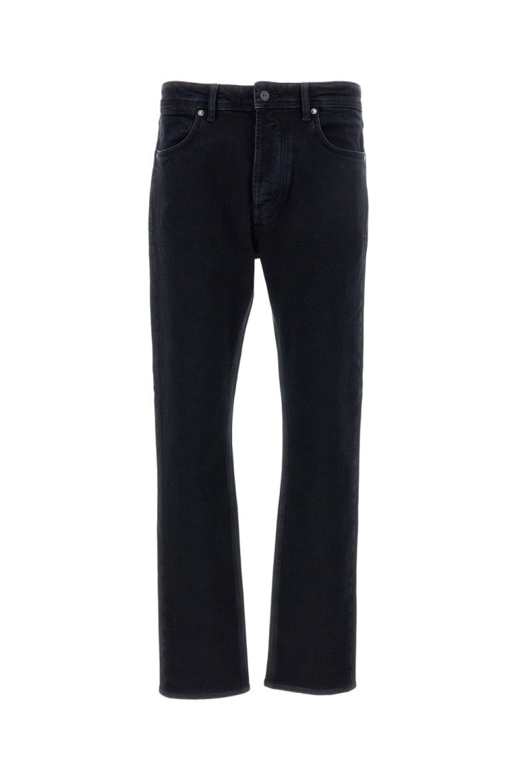 Stone Island Slim Fit Black Denim Jeans With Five Pockets