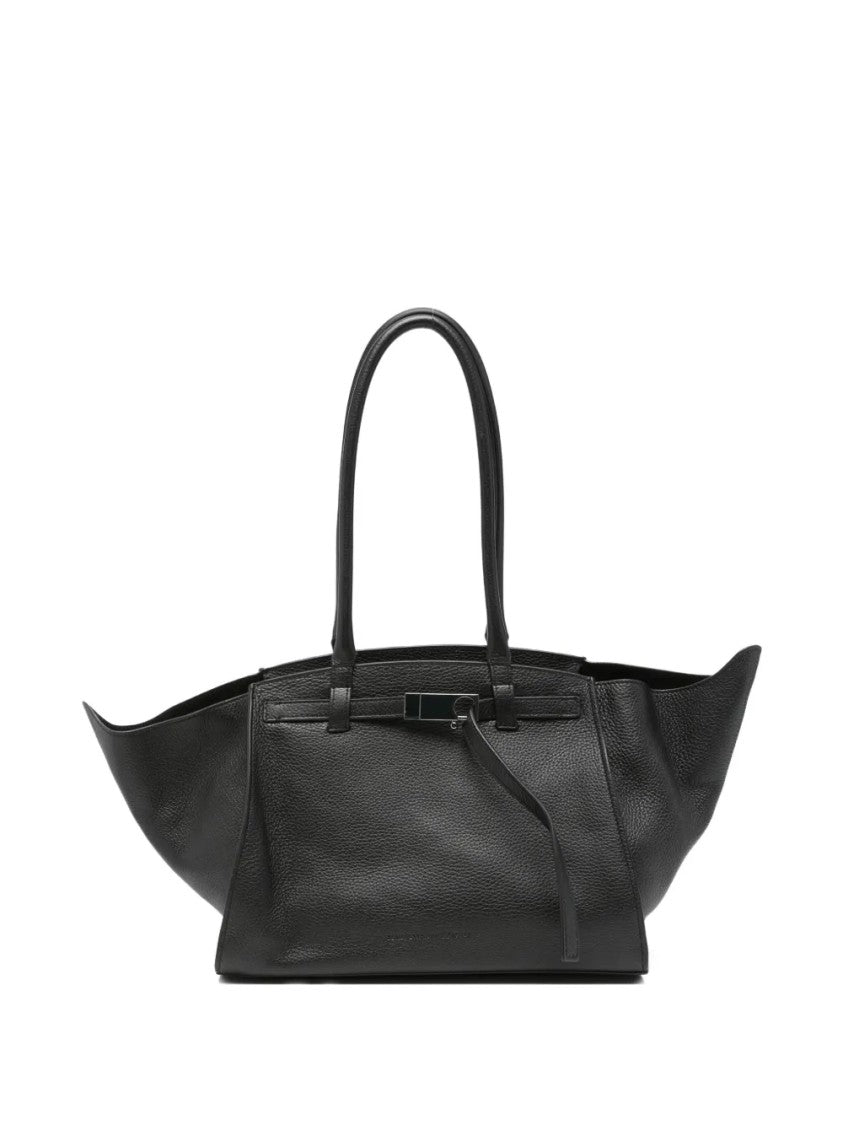 Benedetta Bruzziches Structured Detachable Shoulder Strap Minimalist Handbag