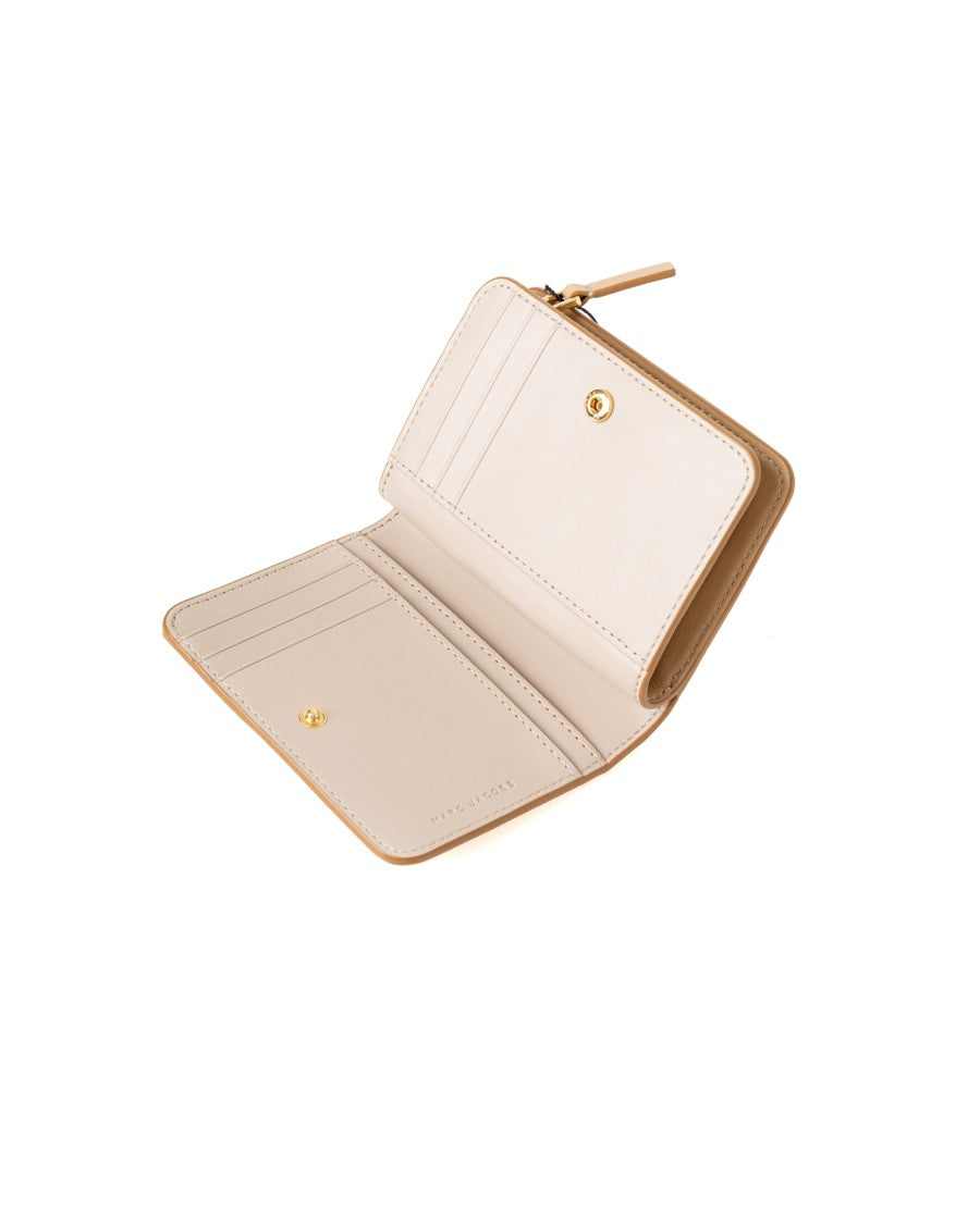 Marc Jacobs Bi-Fold Wallet With Logo Plaque