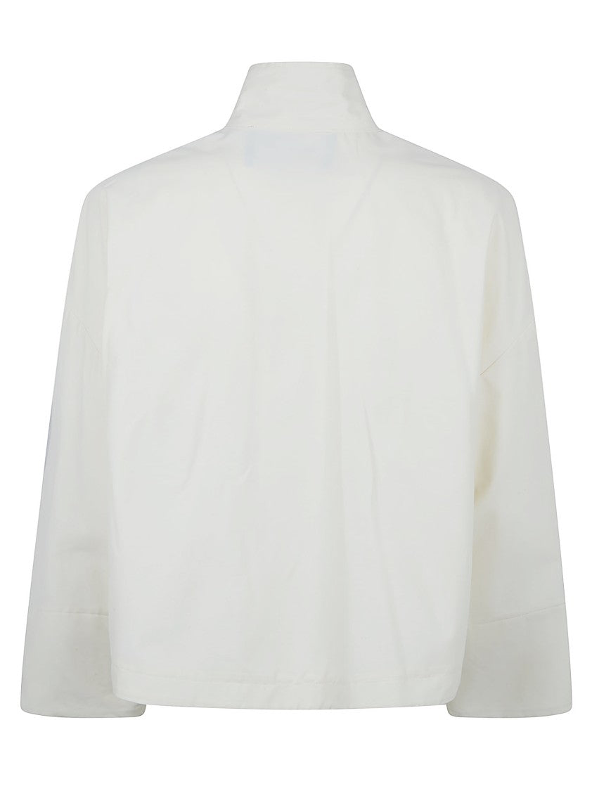 Fabiana Filippi Boxy Short Jacket With Herringbone Texture