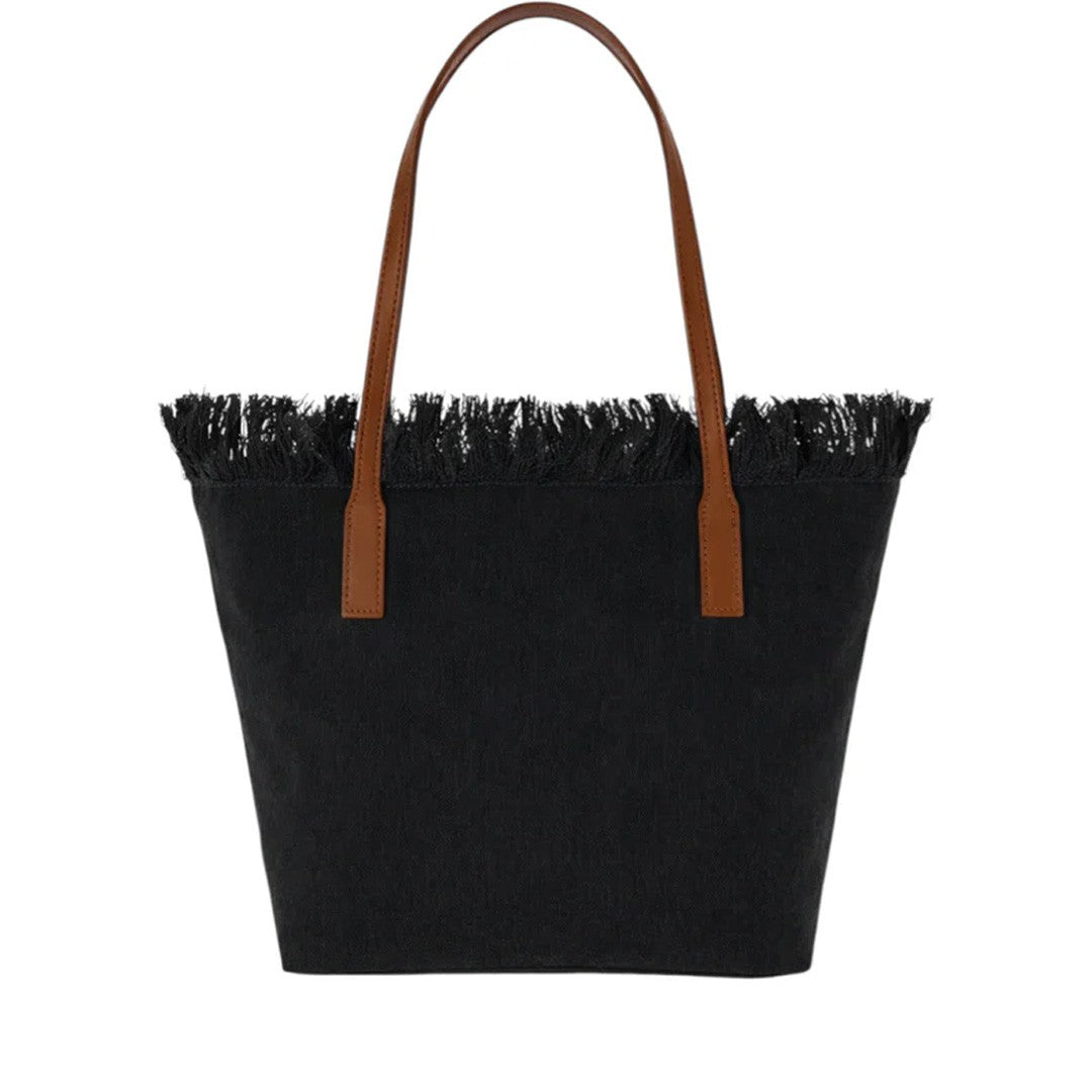 Mc2 Saint Barth Spacious Tote Bag With Textured Body