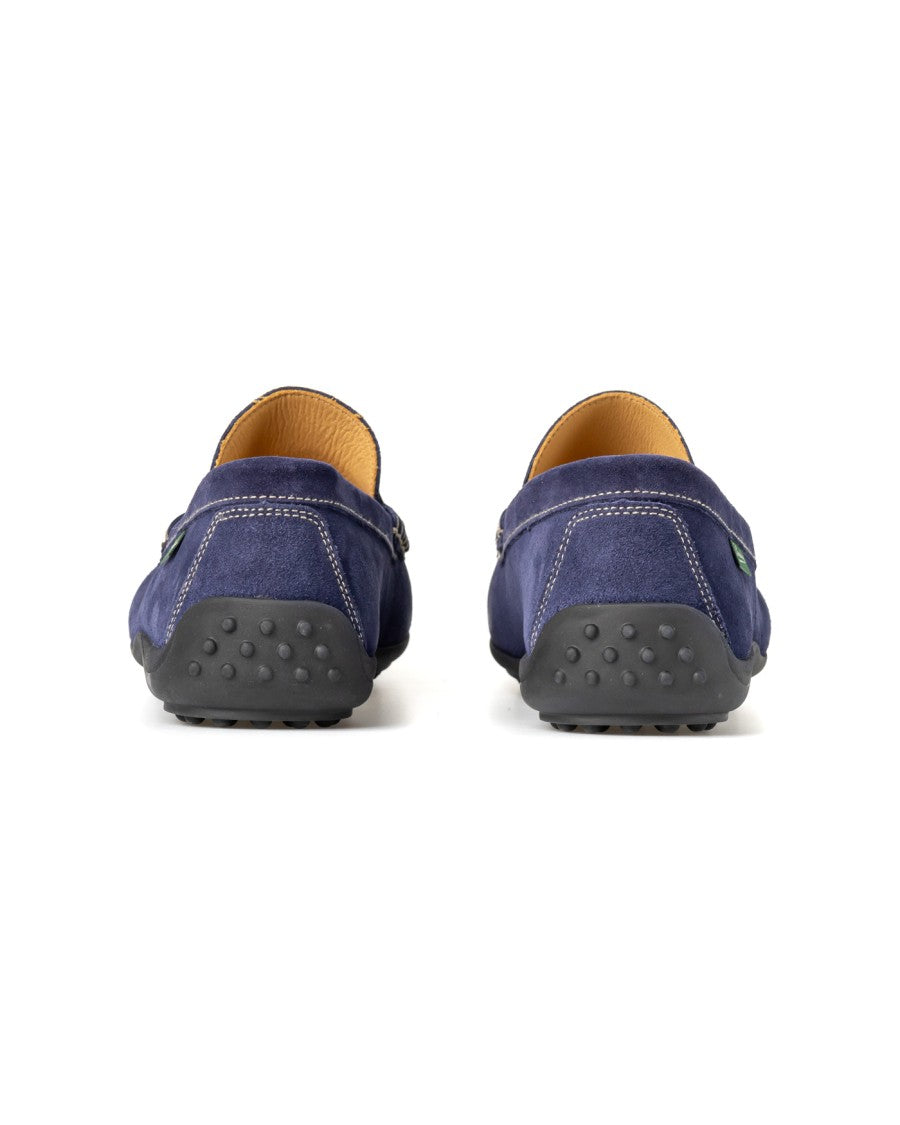 Paraboot Moccasin-Style Sneakers With Pebbled Rubber Sole