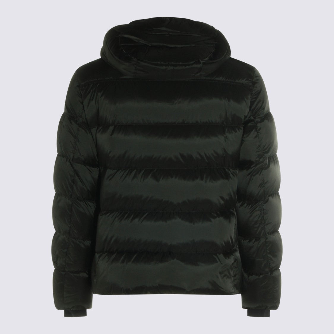 Moorer Quilted Down Jacket With High Collar And Detachable Hood