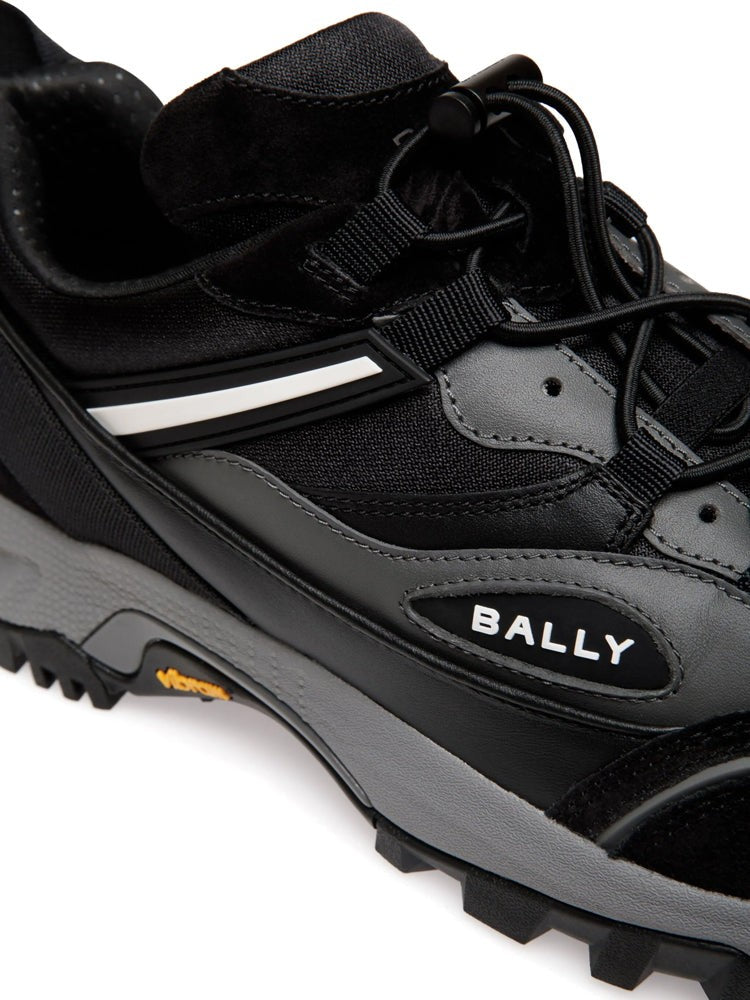 Bally Multicolour Low-Top Textured Leather Sneakers