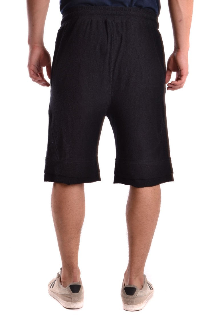 Barbara I Gongini Relaxed Fit Black Short With Adjustable Drawstring