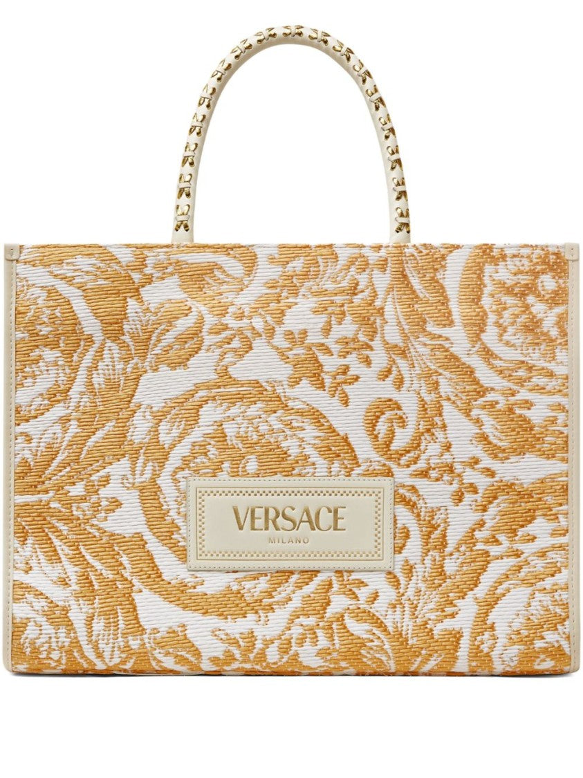 Versace Large Barocco Athena Tote Bag
