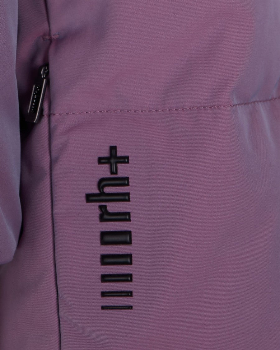 Rh+ Short Padded Jacket With Horizontal Quilting