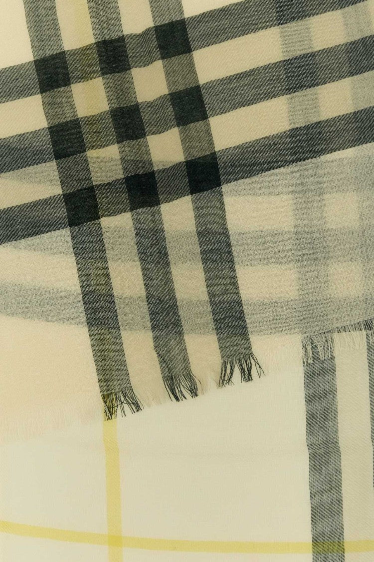 Burberry Embroidered Wool Scarf