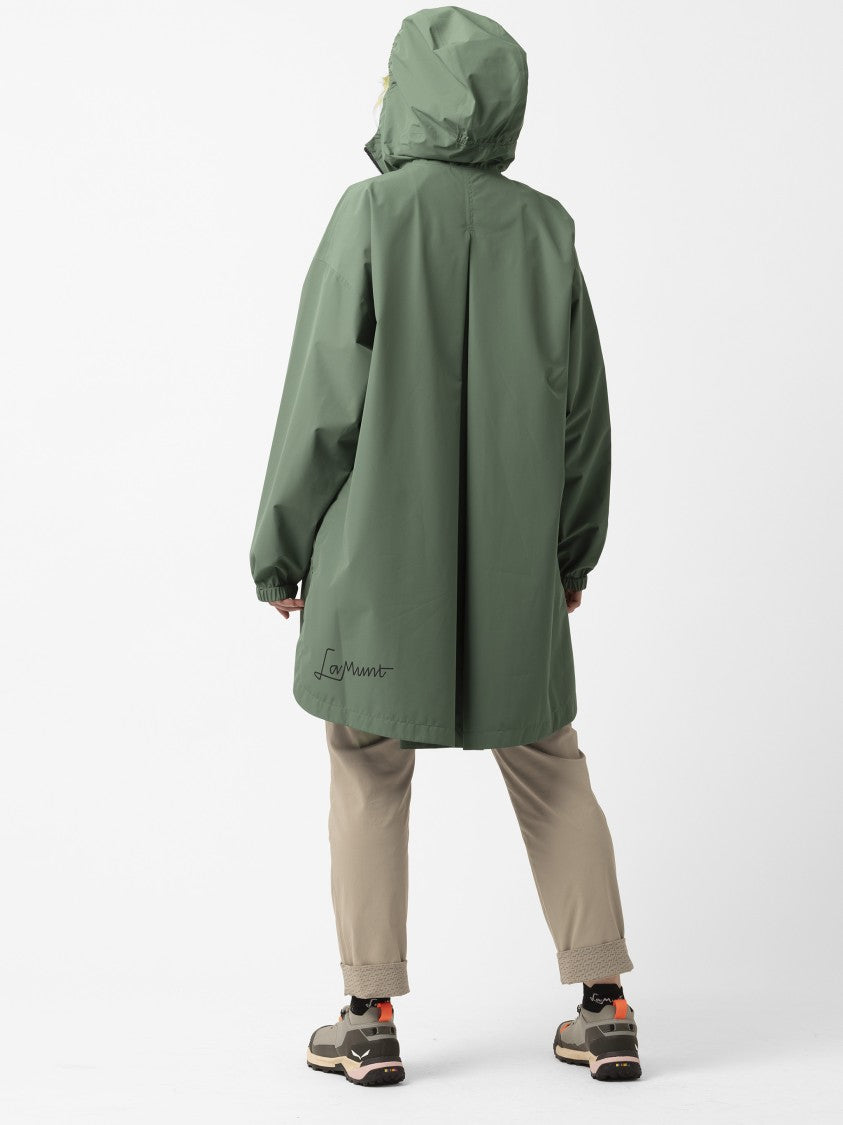 Lamunt Green Emma 2.5L Hooded Pleat Jacket
