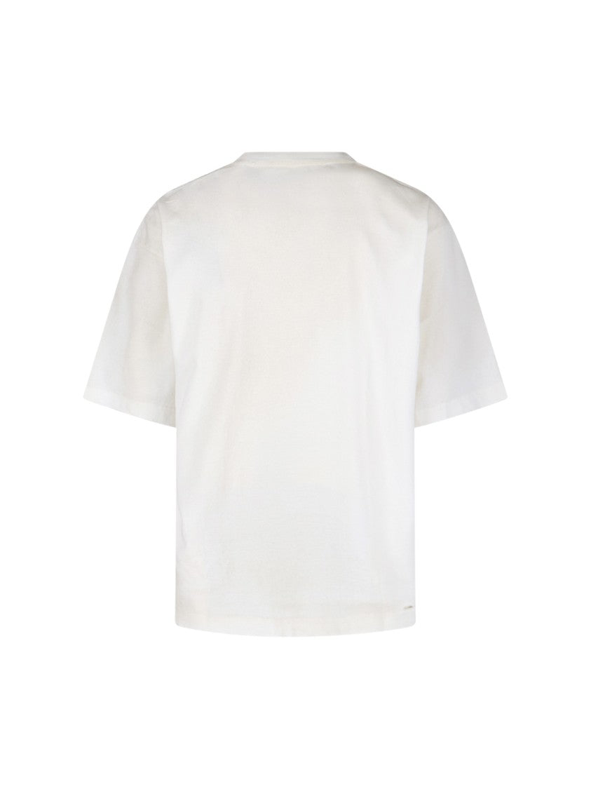 Maison Mihara Yasuhiro 'Cat' Studded T-Shirt – White