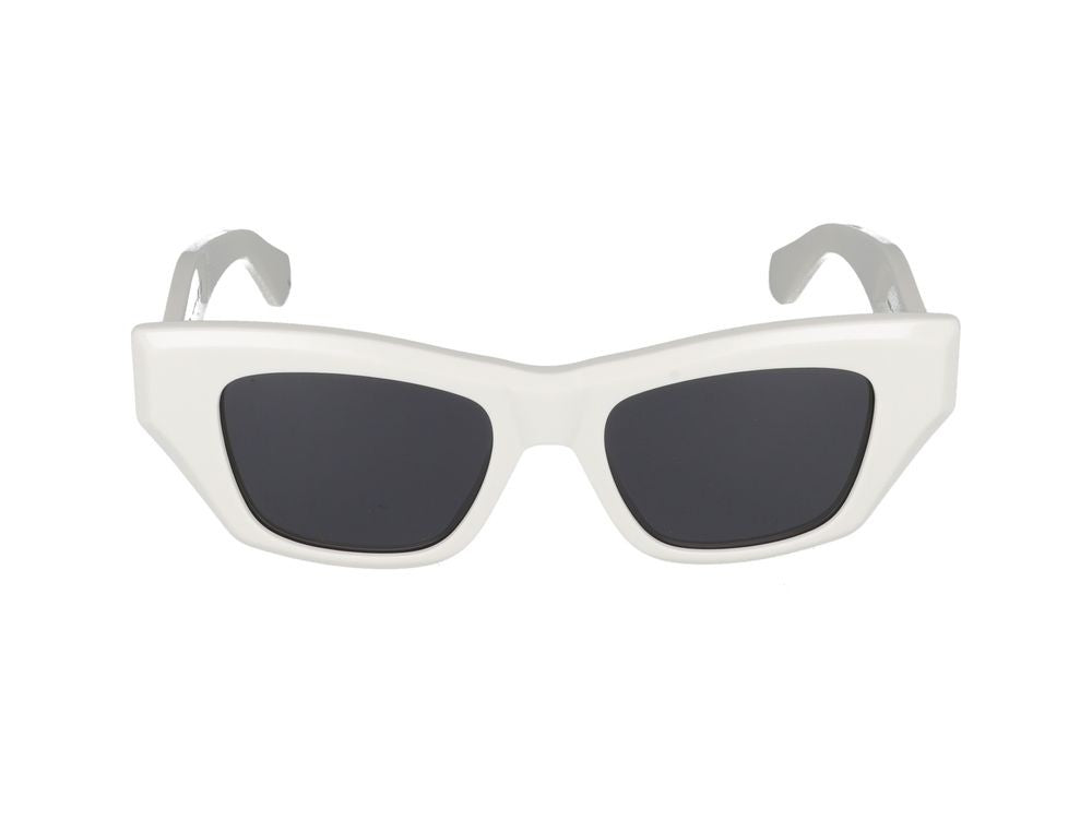Azzedine Alaïa Sunglasses Aa0074s 004 White White Grey 50/18/140