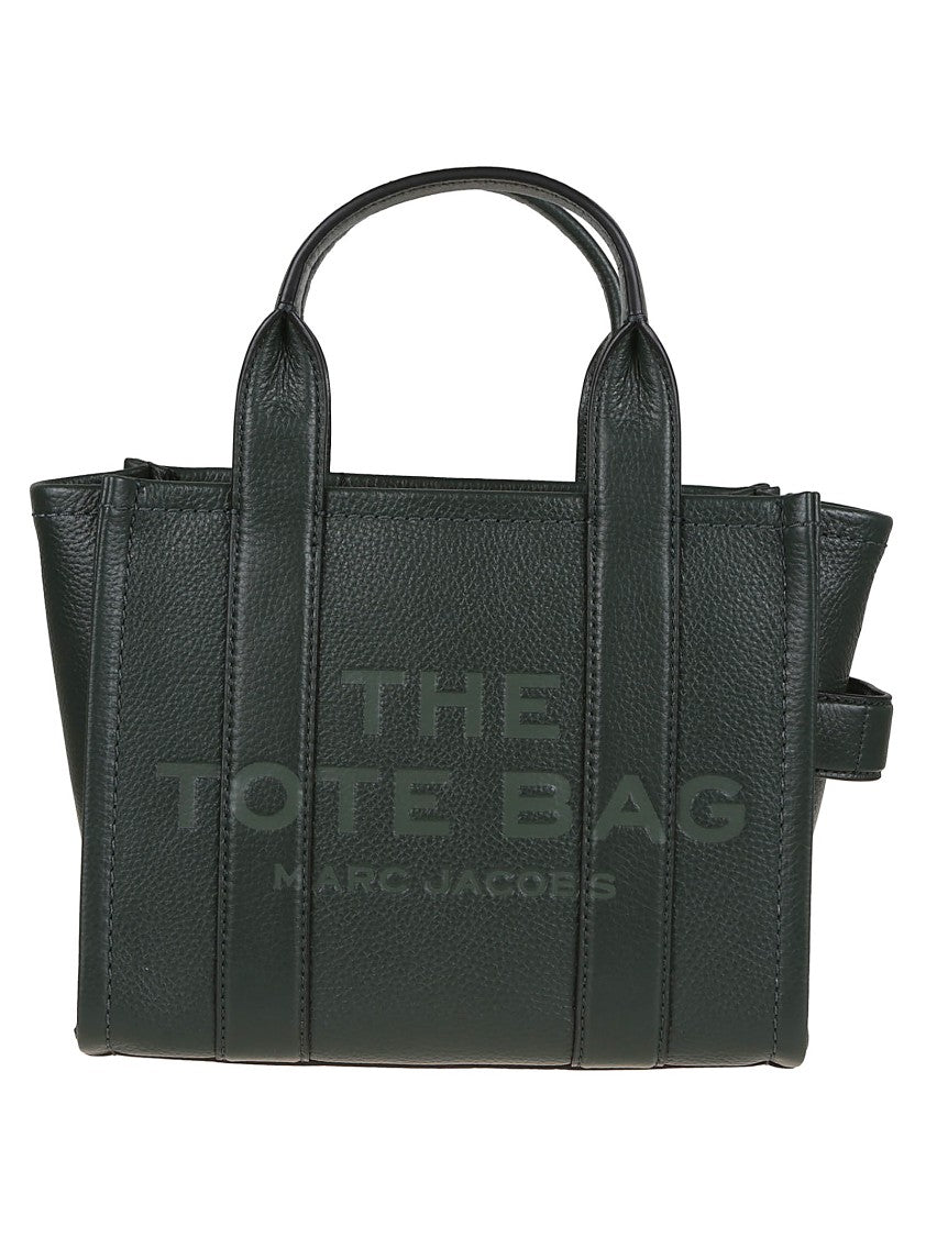 Marc Jacobs Compact Leather Tote With Removable Shoulder Strap