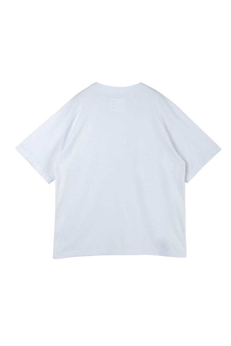 Sacai X Carhartt Wip Minimalist Short-Sleeve T-Shirt With Classic Crew Neckline