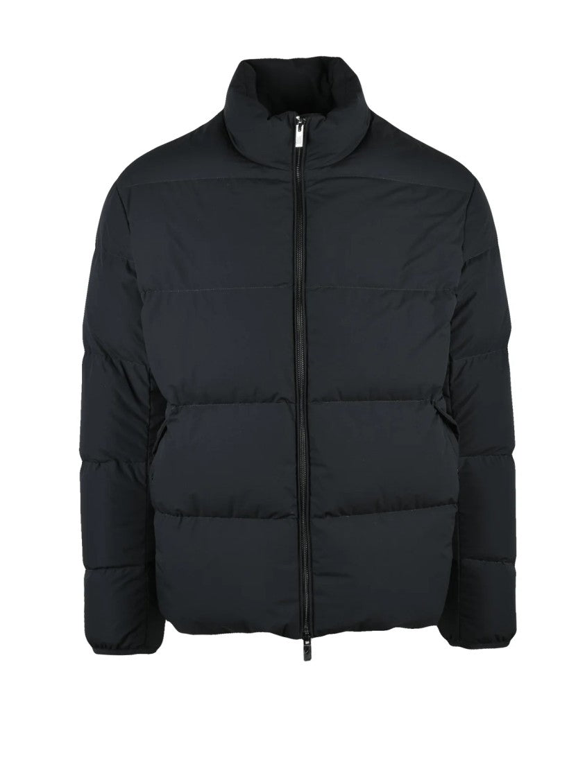 Emporio Armani Down Jacket With Zip Closure And Quilted Design