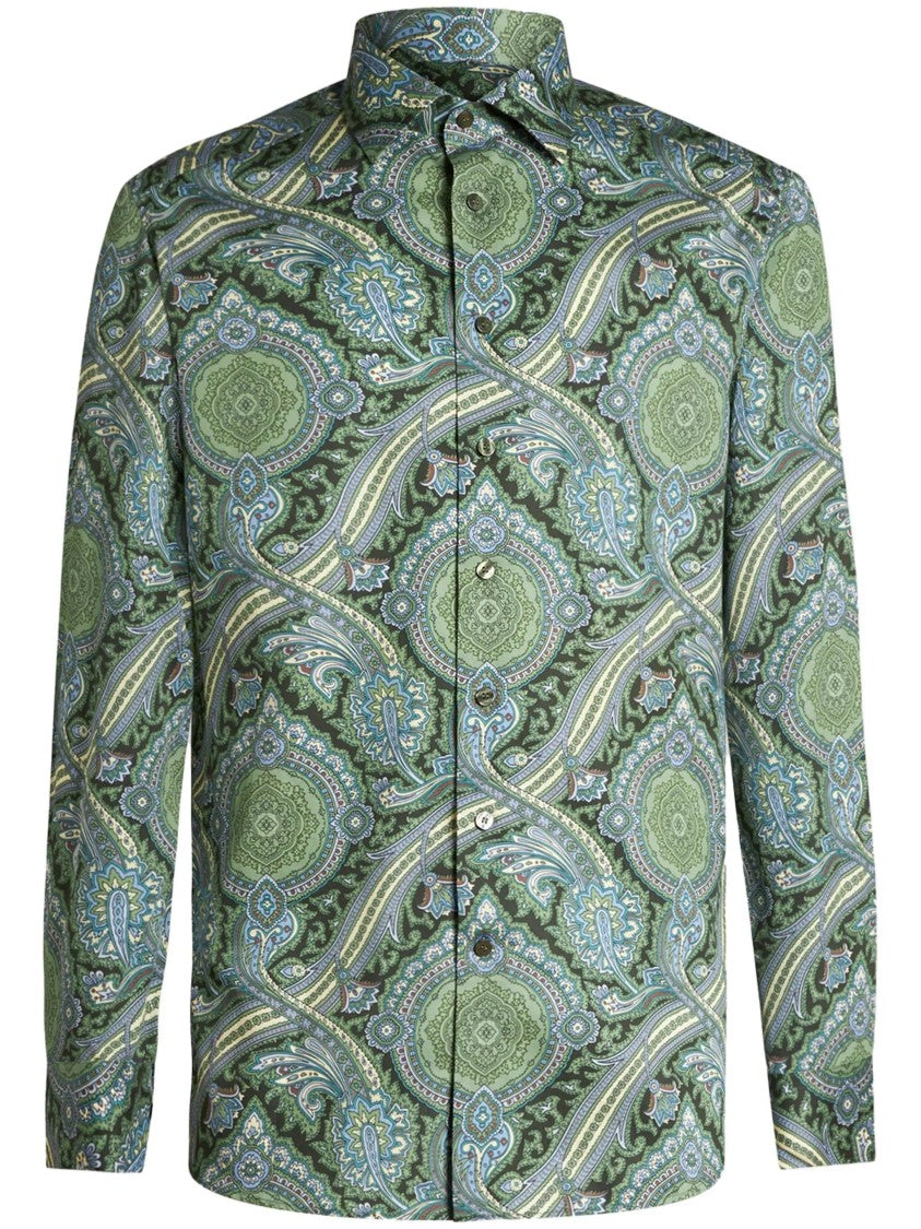 Etro Paisley-Print Shirt