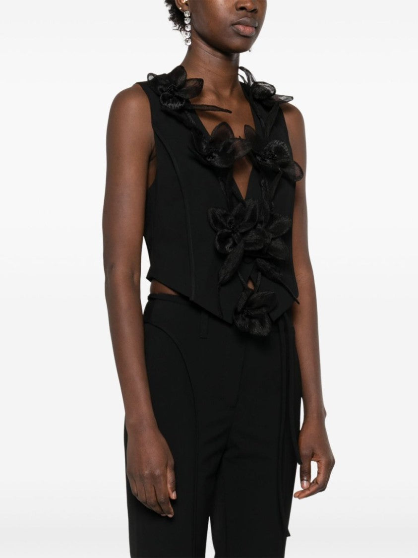 Rotate Black Sleeveless Top