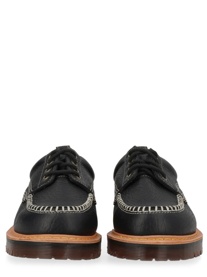 Dr. Martens Lowell Moc Toe Textured Loafers
