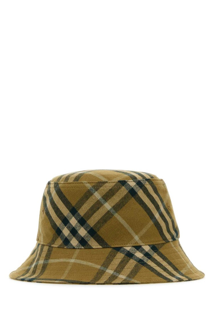 Burberry Embroidered Cotton Bucket Hat