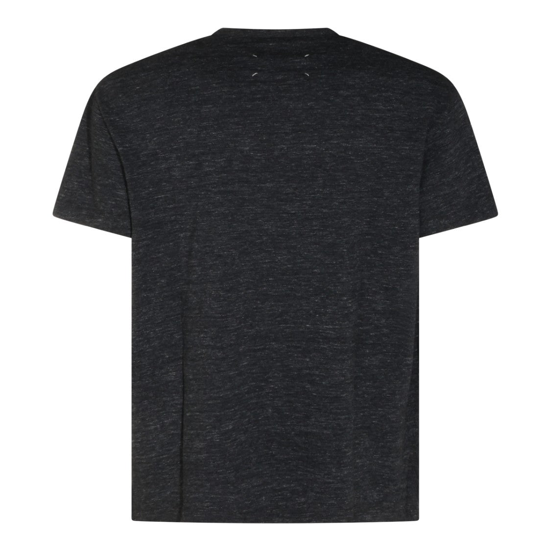 Maison Margiela Anthracite Tone-On-Tone Printed Cotton T-Shirt