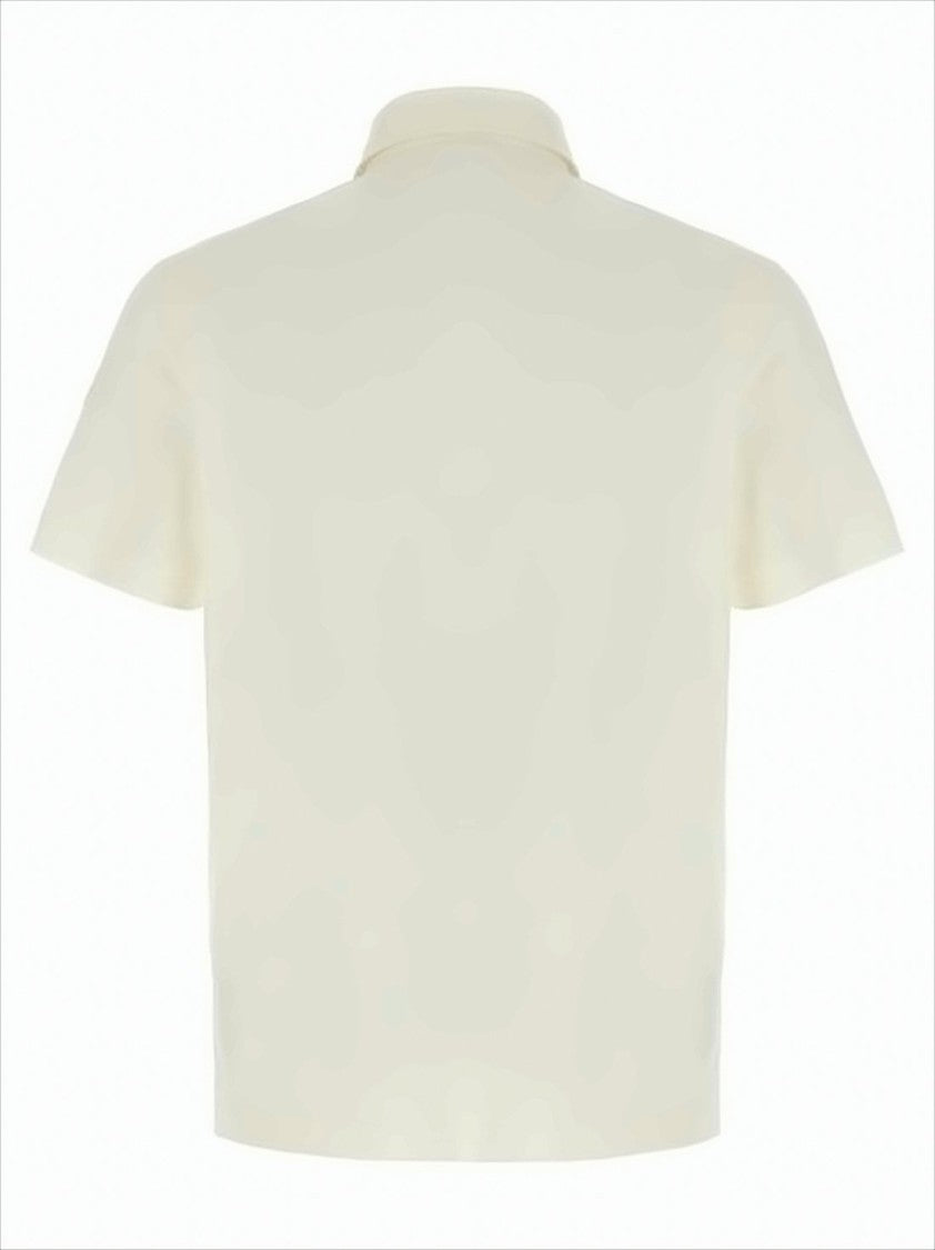 Moncler Short-Sleeve Polo Shirt With Embroidered Logo