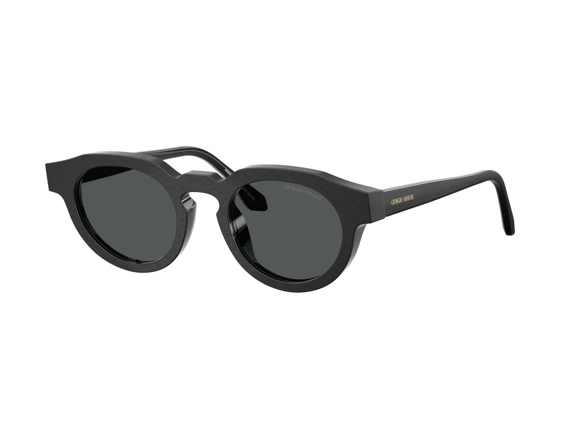 Giorgio Armani Gold 0Ar8255u Acetate Geometric Round Sunglasses