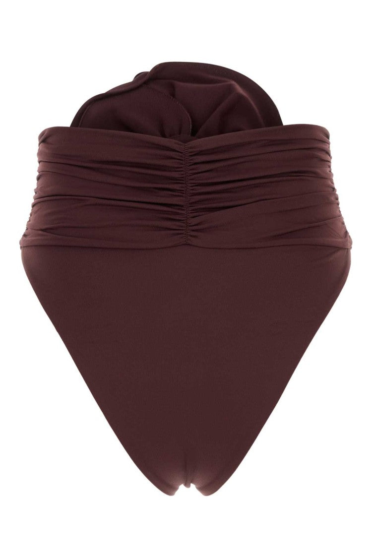 Magda Butrym Grape Stretch Nylon Bikini Bottom