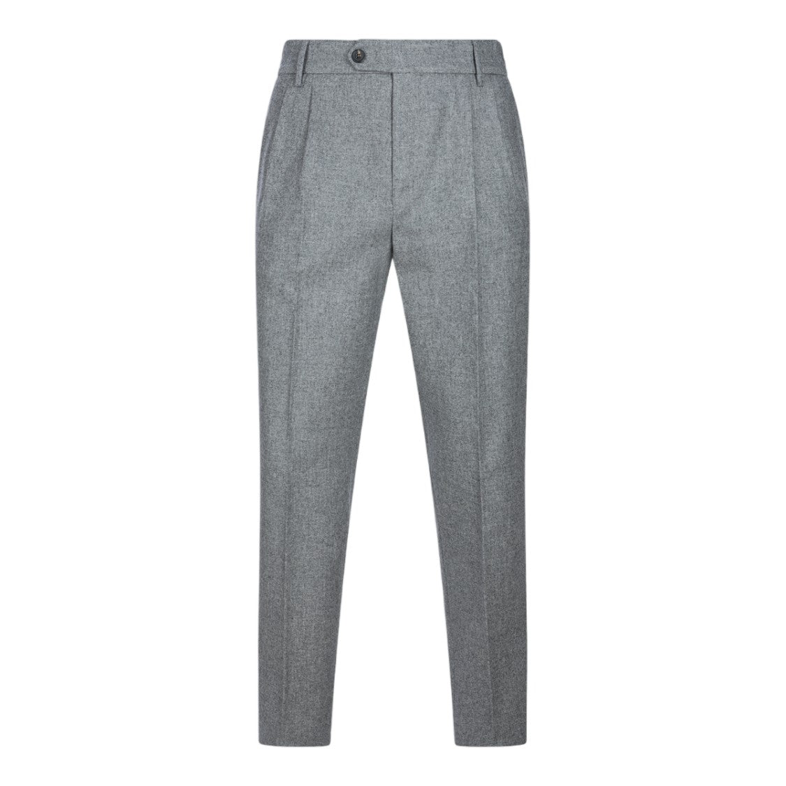 Eleventy Tailored Fit Mid-Rise Front Pleat Trousers