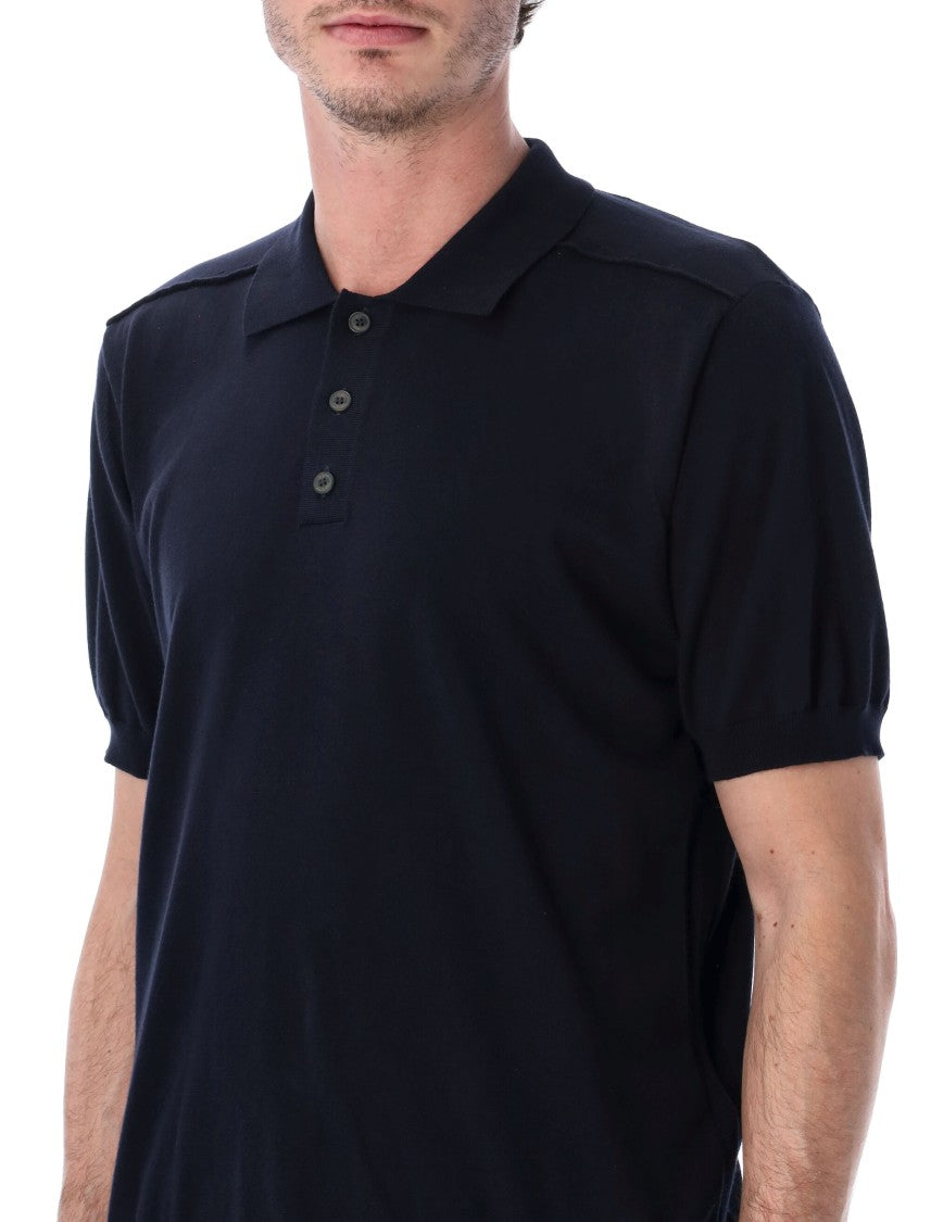 C.P. Company Short Sleeve Cotton Regular Polo Sweater