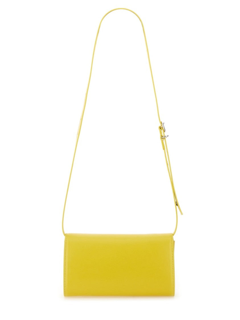 Jil Sander "All Day" Leather Shoulder Bag