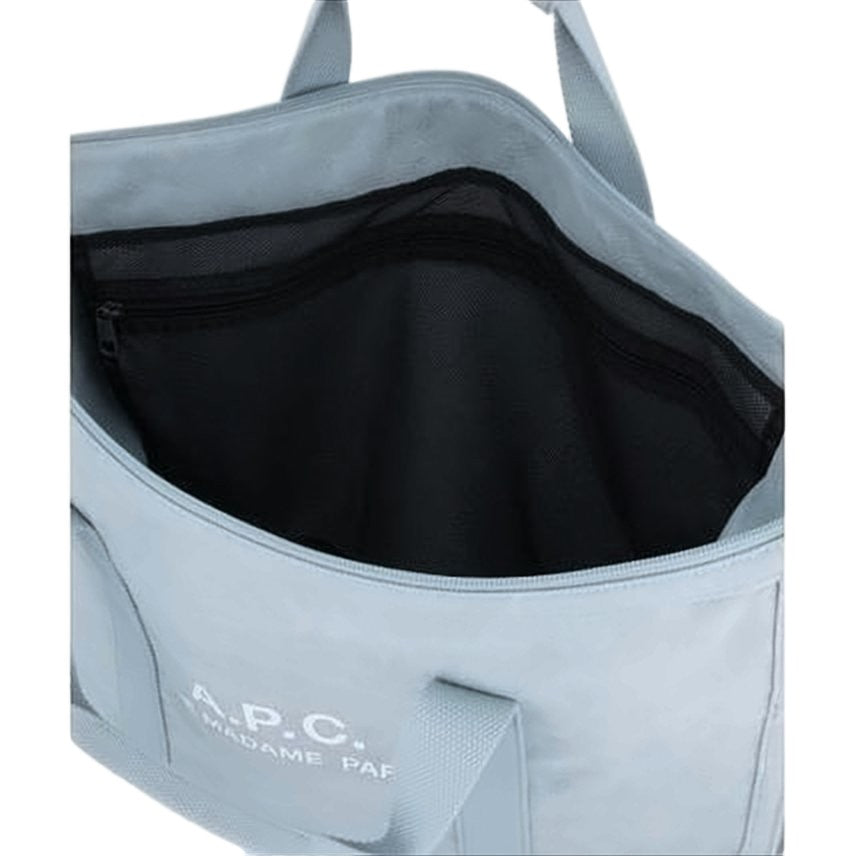 A.P.C. Structured Blue Tote Bag
