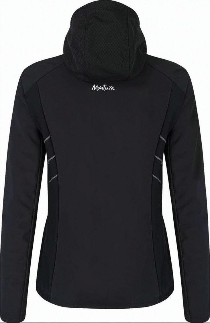 Montura Fitted Hooded Jacket With Zippered Pockets And Minimalist Branding