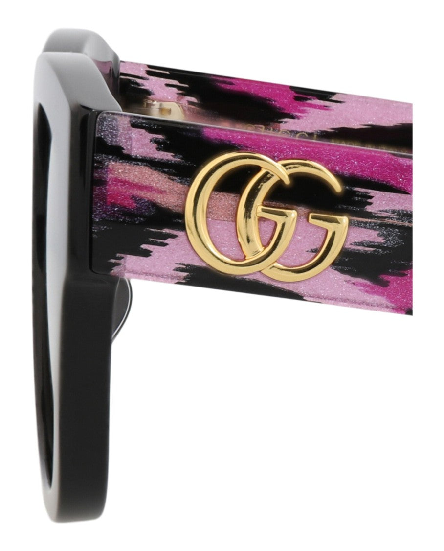 Gucci Square-Frame Recycled Acetate Sunglasses