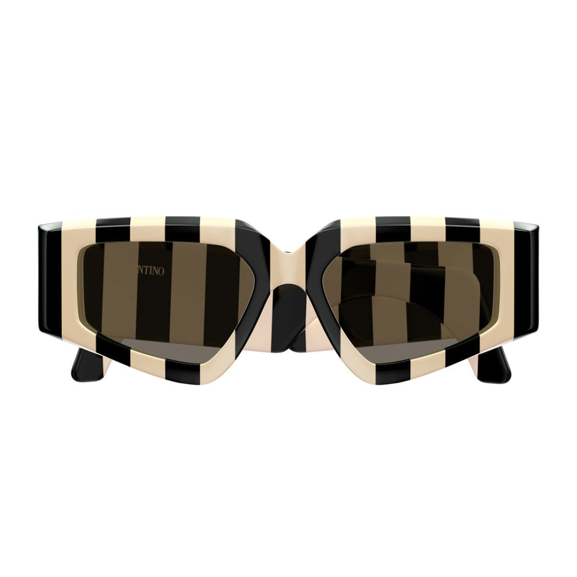 Valentino Ivory V Logo Acetate Sunglasses