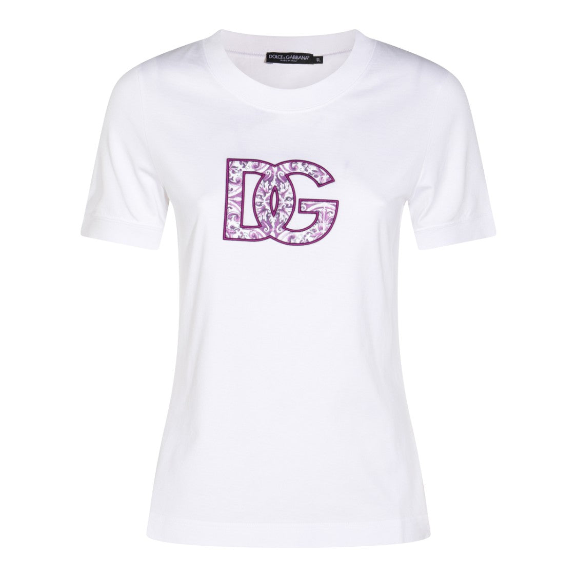 Dolce & Gabbana White Cotton T-Shirt