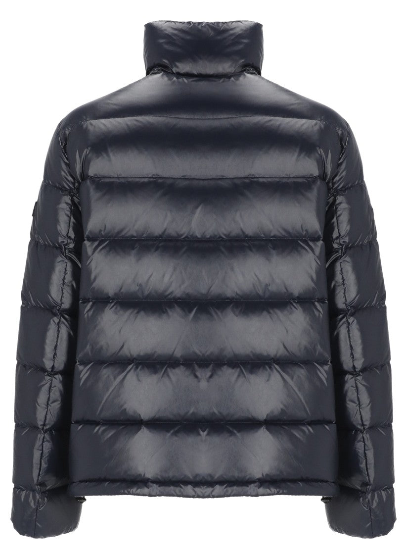 Peuterey Black Keke Glossy Quilted Down Jacket