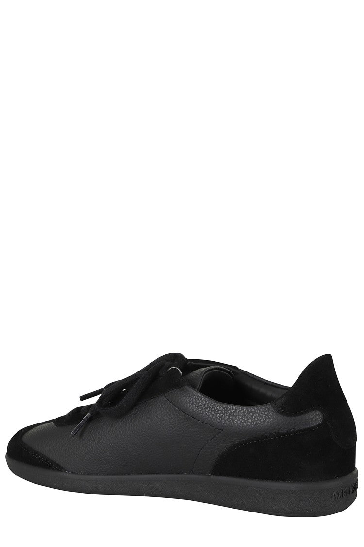 Axel Arigato Zane Black Low-Top Leather Suede Sneakers