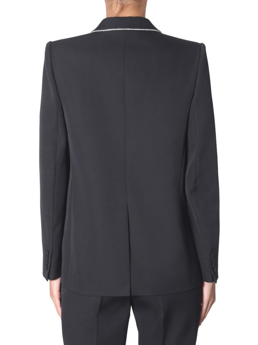 Givenchy Tailored Wool Blazer With Strass Detail