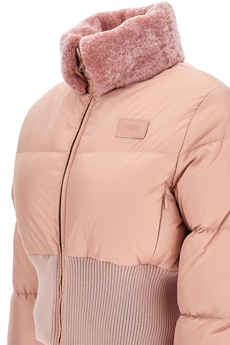 Fendi Short Down Jacket Fendi Heritage