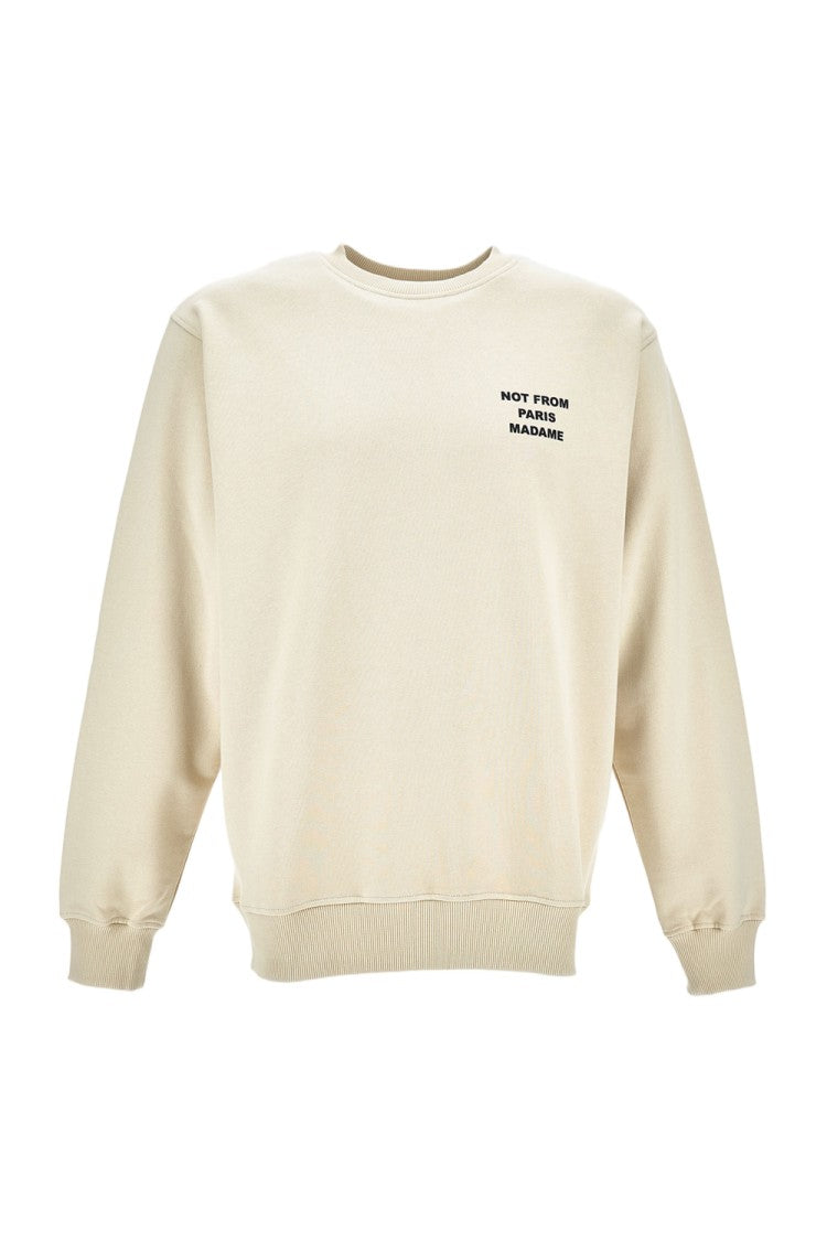 Drôle De Monsieur Slogan Sweatshirt