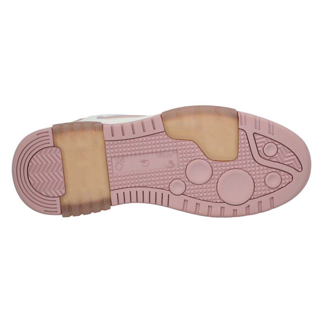 Off-White White Pink' Out Of Office Low-Top Sneaker