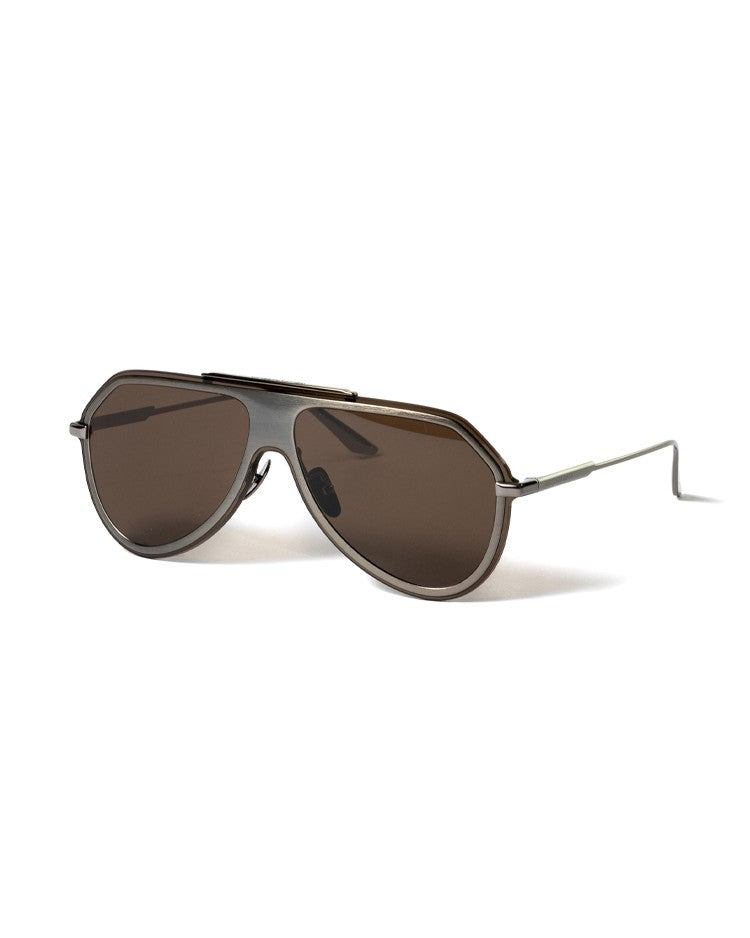 Dolce & Gabbana Bold Aviator Sunglasses With Metal Frame