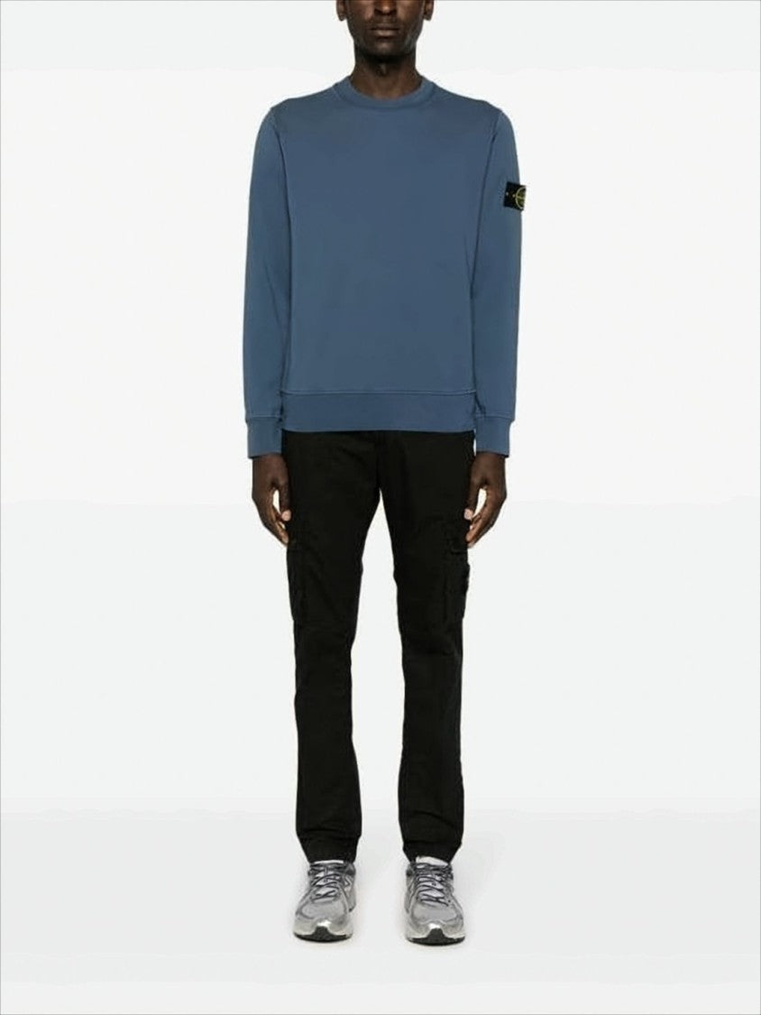 Stone Island Relaxed-Fit Long-Sleeve Crewneck Sweatshirt