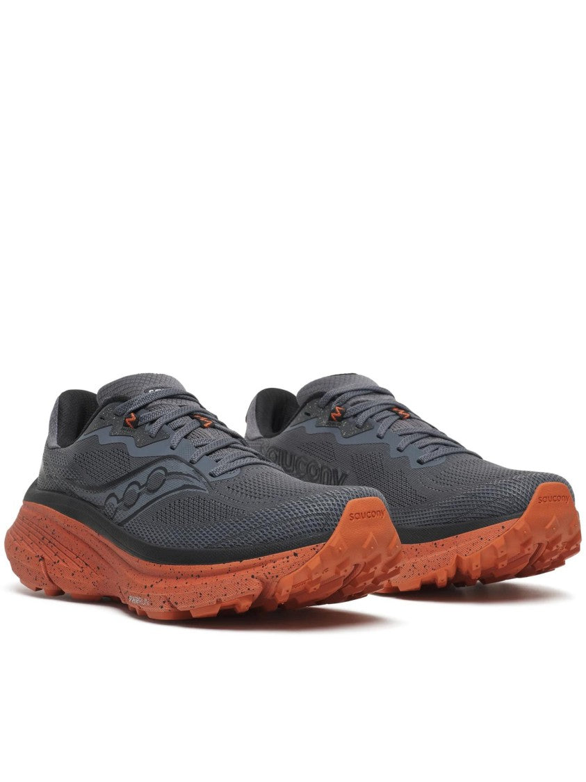 Saucony Dark Grey Guide Tr Breathable Mesh Athletic Sneakers