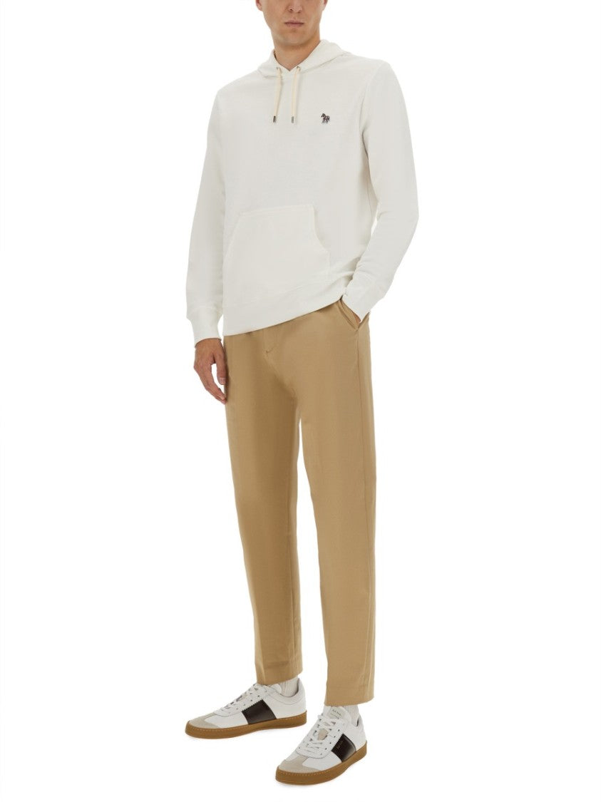 Ps Paul Smith Classic White Organic Cotton Hoodie