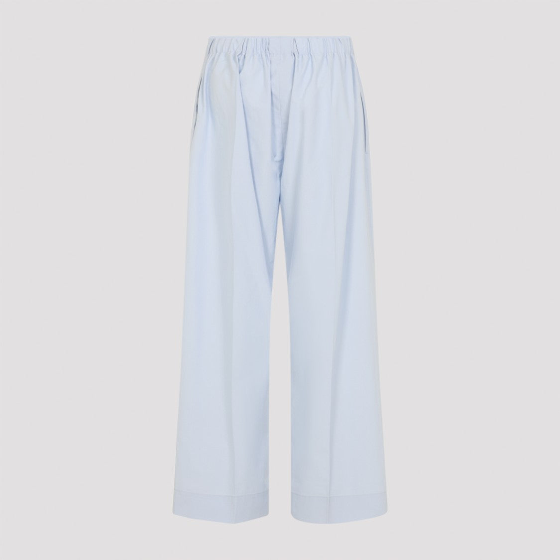 Carven Blue Cotton Trousers