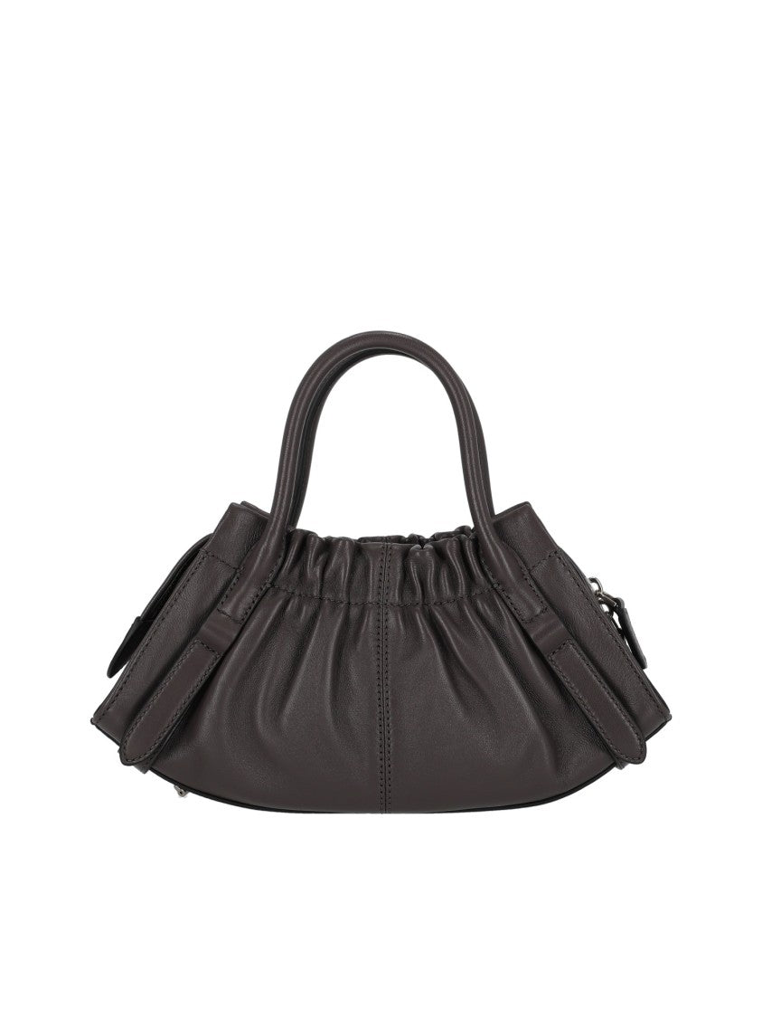 Marc Jacobs The Small Satchel Ruched Leather Satchel