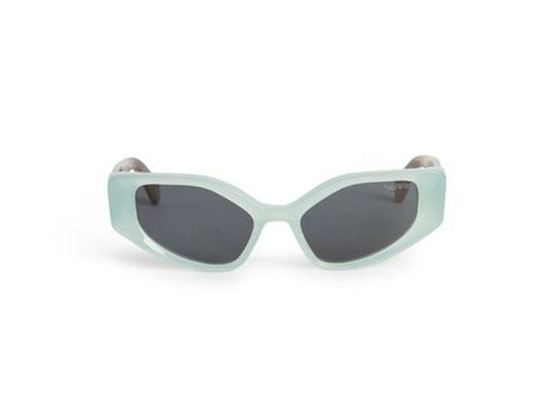 Off-White Oeri063 Memphis Oversized Geometric Sunglasses