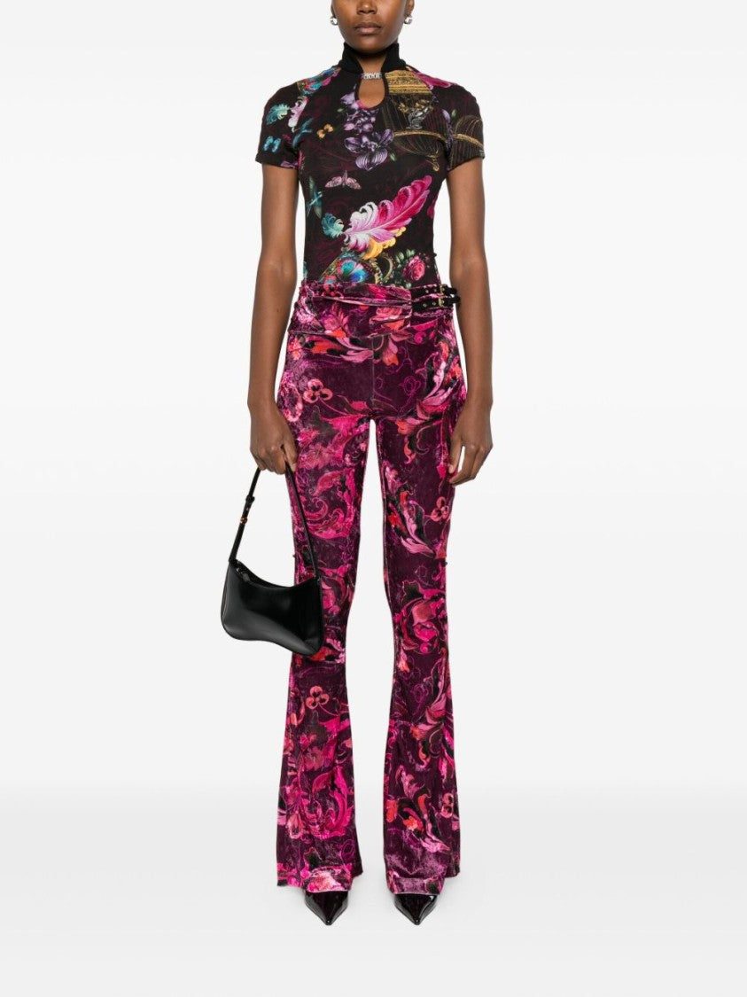 Versace Jeans Couture Versace Jeans Couture Fitted Short-Sleeved Top