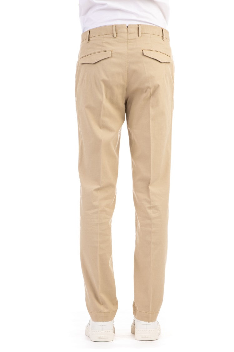 Pt Torino Cotton Twill Master Fit Trousers