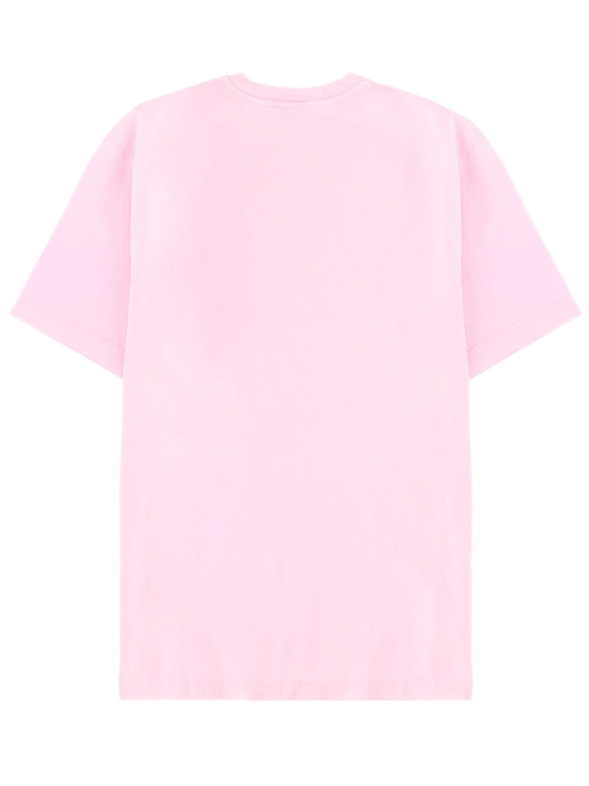 Jacquemus Grosgrain Left Chest Label Cotton T-Shirt